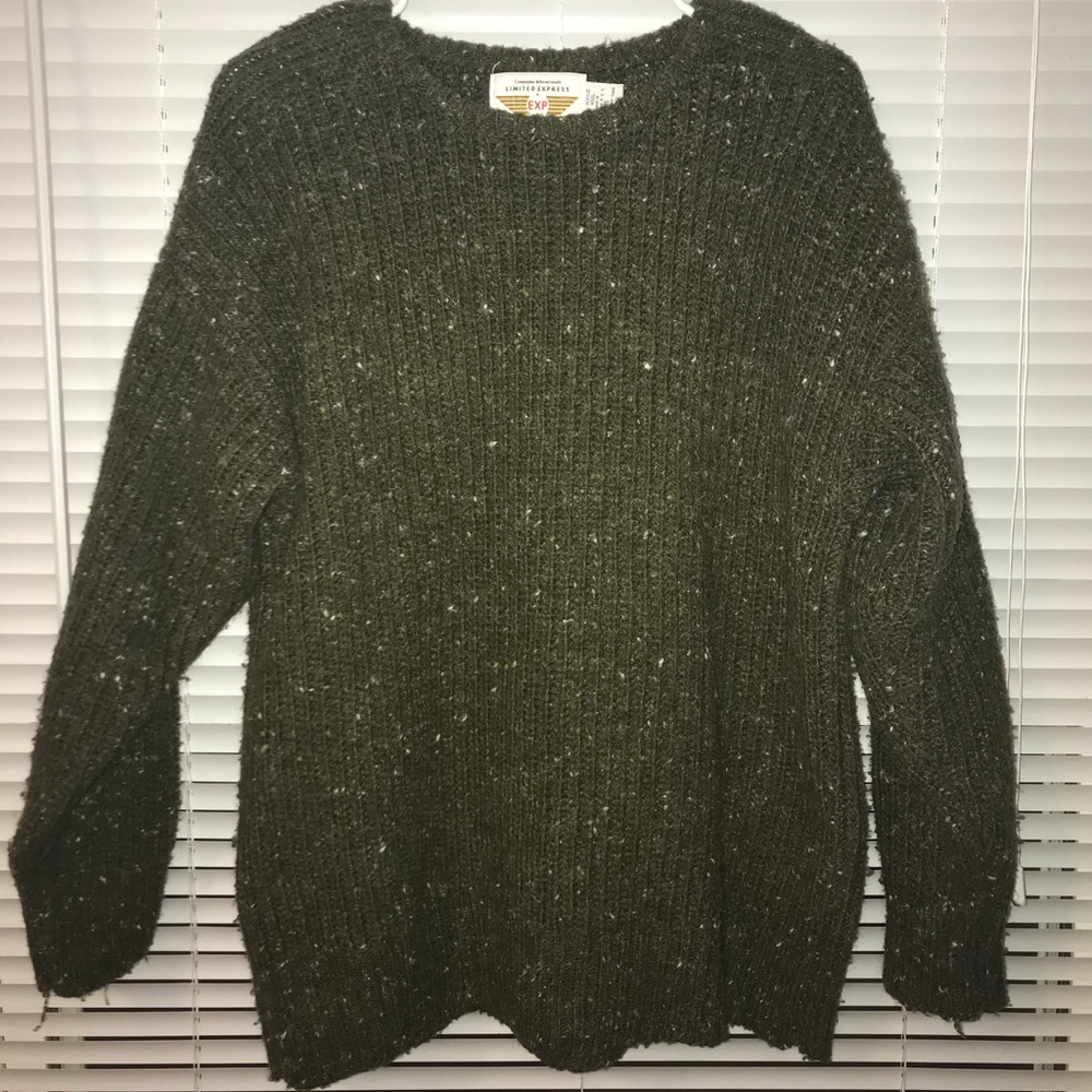 Chunky knit oversized sweater